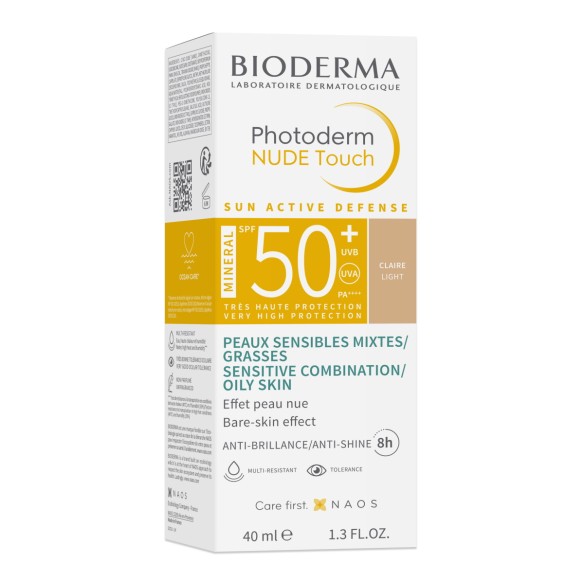 Bioderma Photoderm Nude Touch Tonirana Krema Spf Nijansa Svijetla