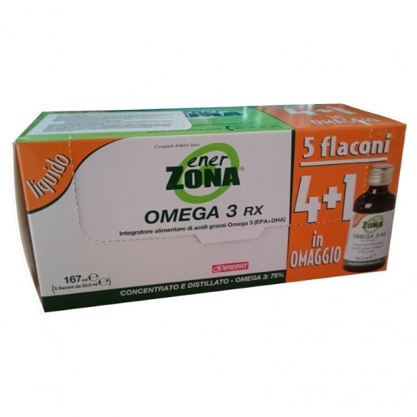 EnerZona Omega 3 RX riblje ulje 5x33ml