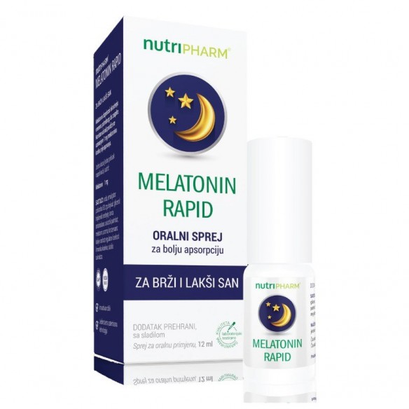 Nutripharm Melatonin Rapid Oralni sprej