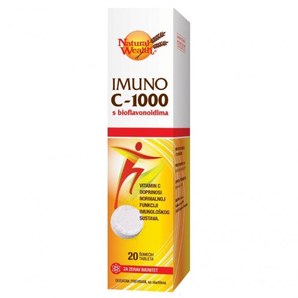 Natural Wealth Imuno C-1000 s bioflavonoidim
