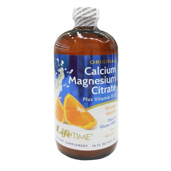 LifeTime Tekuci kalcij magnezij citrat naranca
