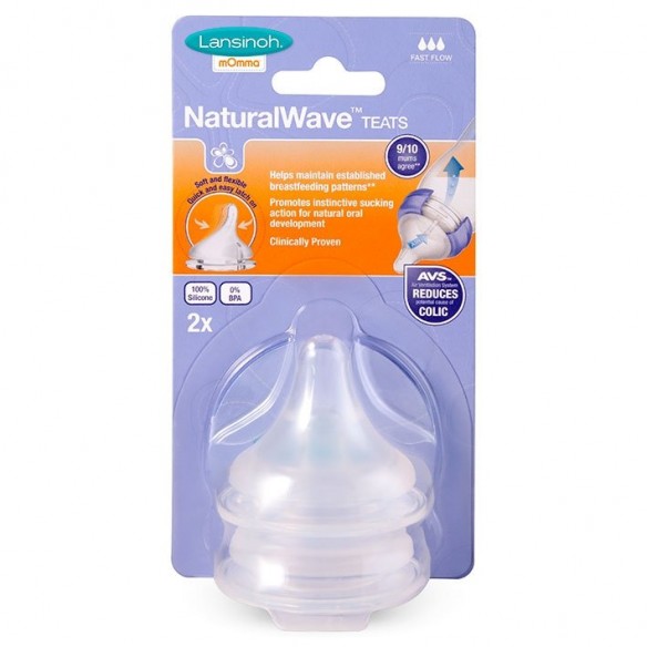 Lansinoh NaturalWave Sisač Duda za bočicu Veliki protok
