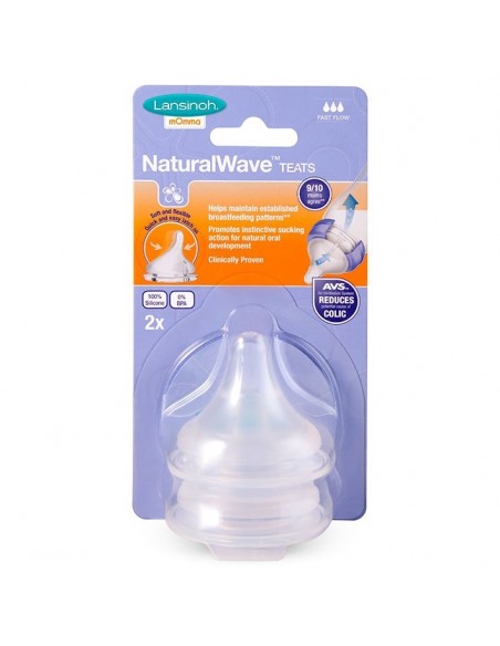 Lansinoh NaturalWave Sisač Duda za bočicu Veliki protok