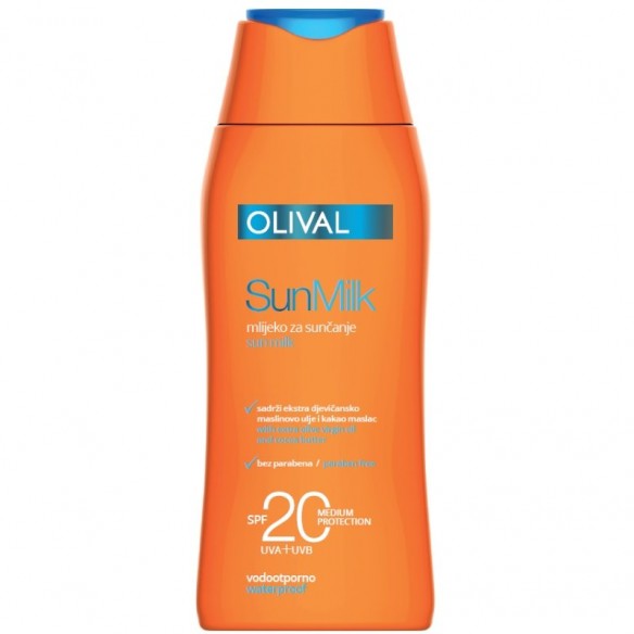 Olival Sun Mlik Mlijeko za sunčanje SPF 20