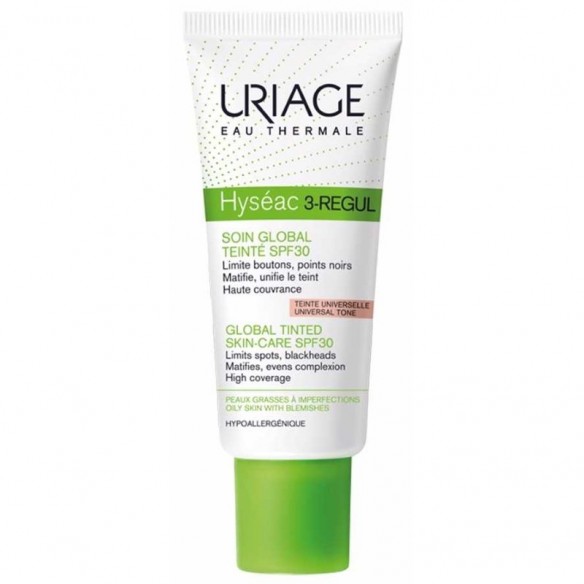 Uriage Hyseac 3-regular SPF 30 emulzija za lice u boji