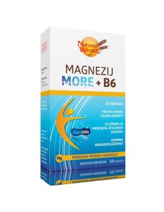 Natural Wealth Magnezij More + B6
