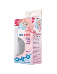Lola Baby Lo&La Gentle Flow Plastična bočica 160 ml