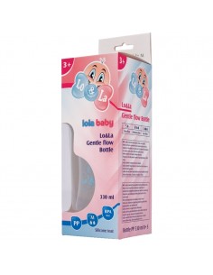 Lola Baby Lo&La Gentle Flow Plastična bočica 330 ml