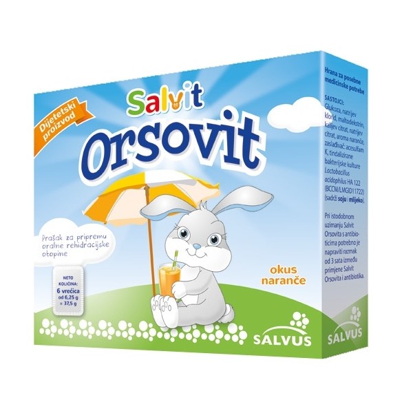 Salvit Orsovit prašak za pripremu oralne rehidracijske otopine
