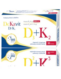 Dekavit D3 + K2 kapsule