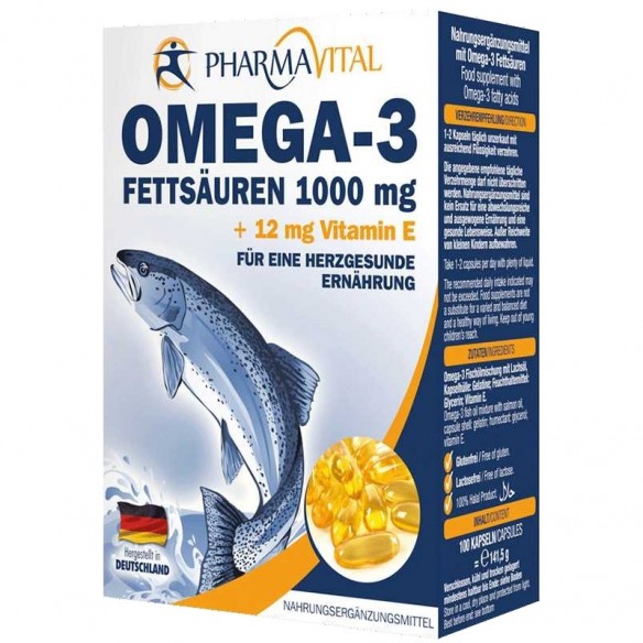 PharmaVital Omega 3 1000mg kapsule