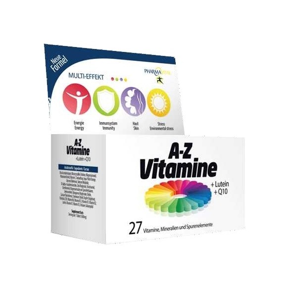 PharmaVital A-Z Vitamine + Lutein + Q10