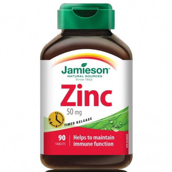 Jamieson Cink 50 mg tablete s produljenim oslobađajnem