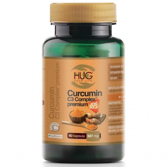 Hug Your Life Curcumin C3 Complex Premium kapsule