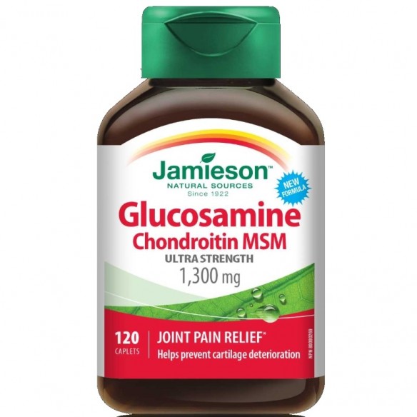 Jamieson Glukozamin i kondroitin s MSM kaplete