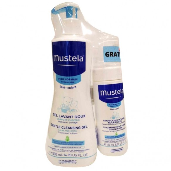 Mustela Dermatološki gel za pranje novorođenčadi