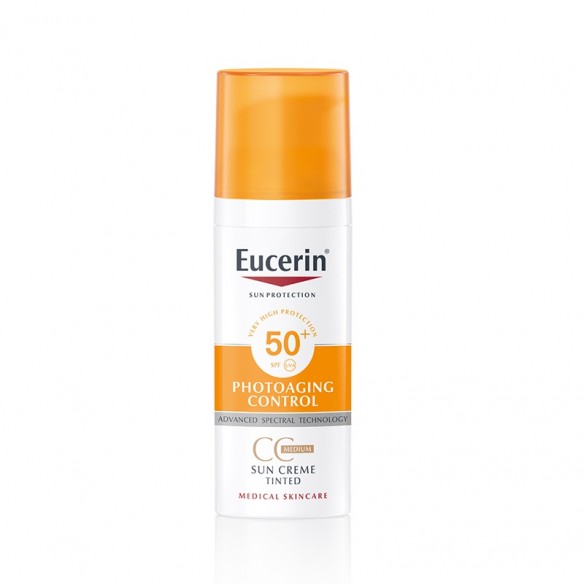 Eucerin Sun tonirana krema SPF50+