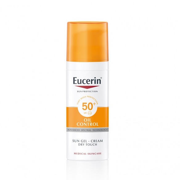 Eucerin Sun Dry Touch Krema Gel za lice SPF 50