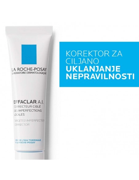 La Roche-Posay Effaclar A.I. Korektor za ciljano uklanjanje nepravilnosti kod masne kože sklone aknama La Roche-Posay Effaclar A.I. Korektor za ciljano uklanjanje nepravilnosti kod masne kože sklone aknama