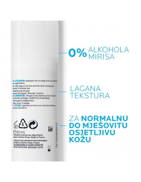 La Roche-Posay Toleriane Sensitive Lagani hidratantni fluide La Roche-Posay Toleriane Sensitive Lagani hidratantni fluide