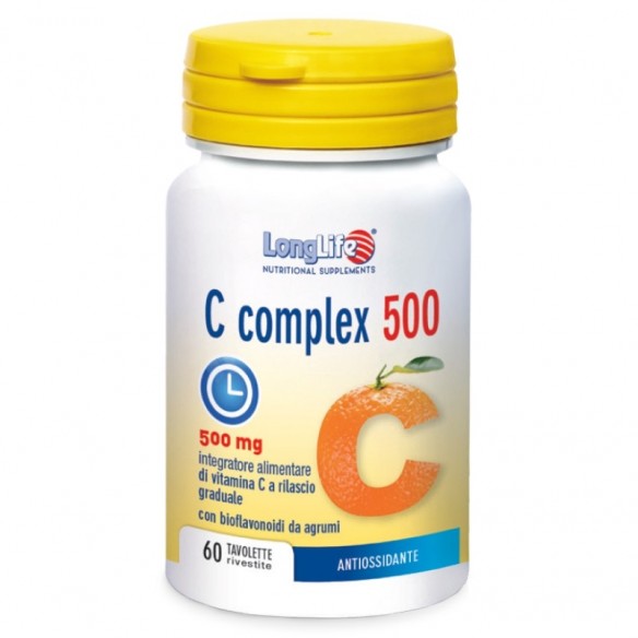 LongLife C kompleks 500 mg tablete