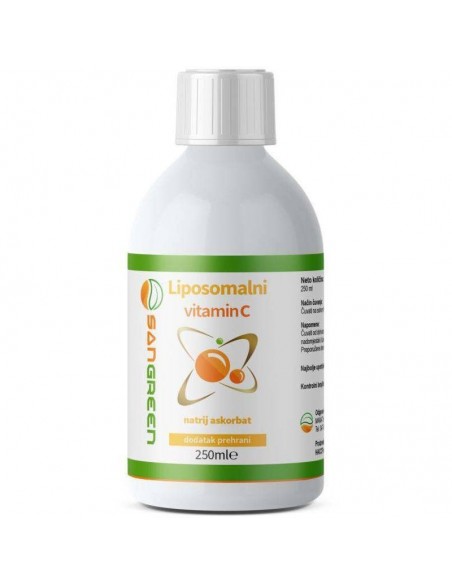 Sangreen Liposomalni Vitamin C 250 ml Sangreen Liposomalni Vitamin C 250 ml
