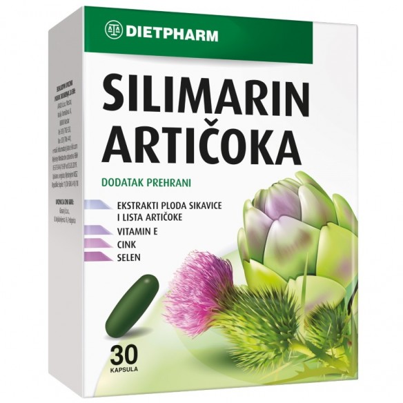 Dietpharm Silimarin + artičoka kapsule