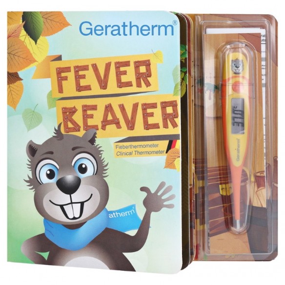 Geratherm Toplomjer Fever Beaver + slikovnica