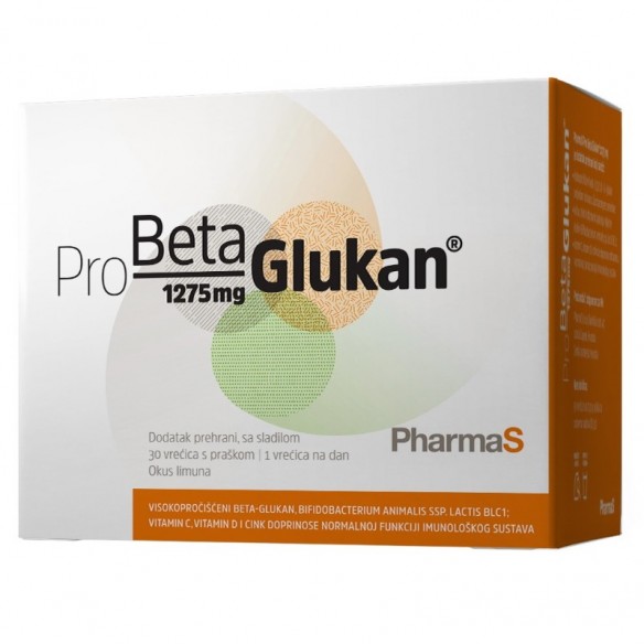 PharmaS Pro Beta Glukan 1275 mg vrećice