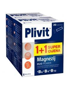 Plivit Magnezij šumeće tablete 1+1 PROMO