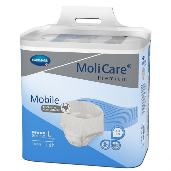 Molicare Premium Mobile 6 kapi Pelene za inkontinenciju