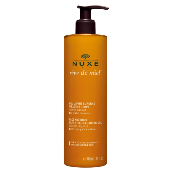 Nuxe Reve de Miel Iznimno bogat gel za čišćenje lica i tijela