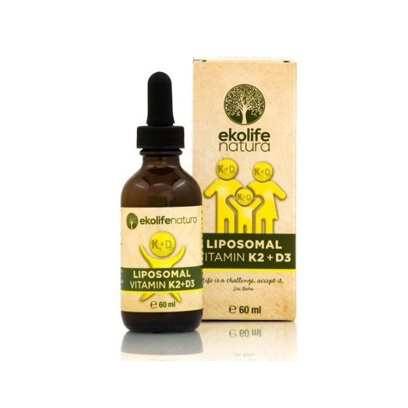 Ekolife Natura Liposomalni Vitamin K2 D3