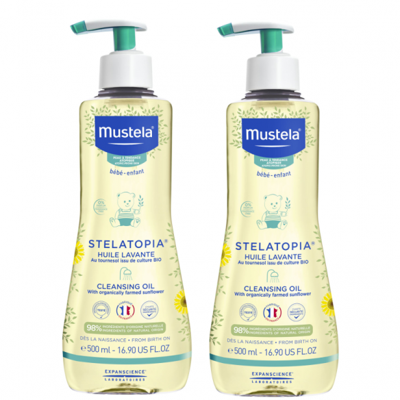 Mustela Stelatopia mliječno ulje za kupanje 1+1 PROMO