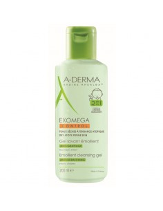 A-derma Exomega Control Emolijentni gel za čišćenje 2u1