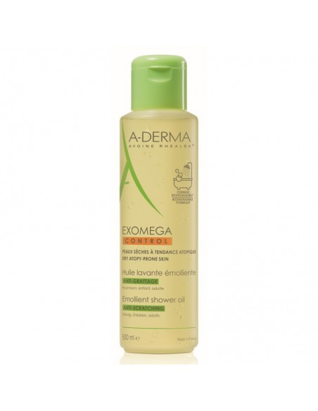 A-derma Exomega Control Emolijentno ulje za tuširanje