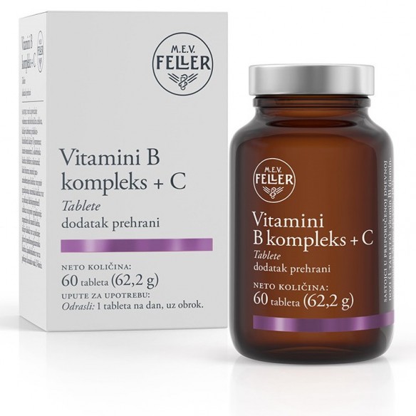 M.E.V. Feller Vitamin B kompleks + C tablete