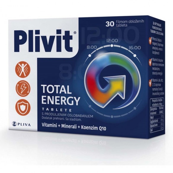 Plivit Total Energy tablete