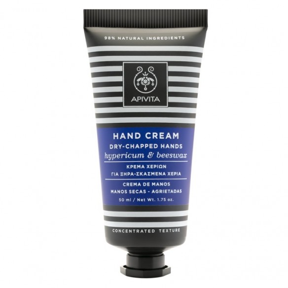 Apivita Hand Cream for Dry-Chapped Hands with hypericum & beeswax