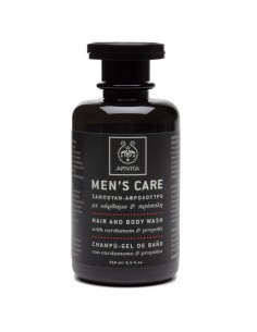 Apivita Man's care Hair and Body Wash with Cardamom and propolis