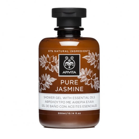 Apivita PURE JASMINE shower gel with essential oils 300ml