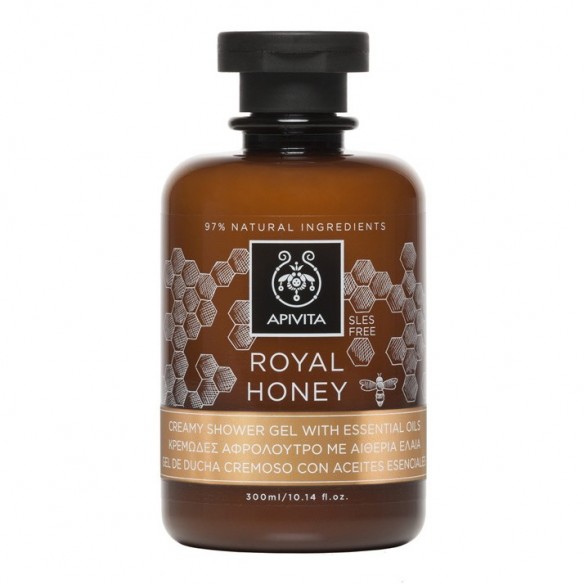 Apivita ROYAL HONEY creamy shower gel with essential oils