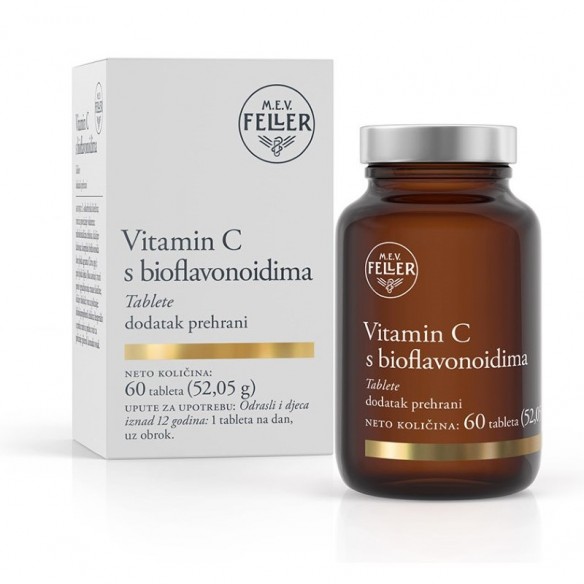 M.E.V. Feller Vitamin C s bioflavonoidima tablete