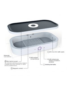 Gako UV-C sterilizator & Qi... 2
