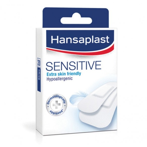 Hansaplast Flaster Sensitive 20/2 46041