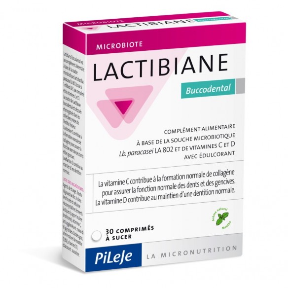 PiLeje Lactibiane Buccodental pastile