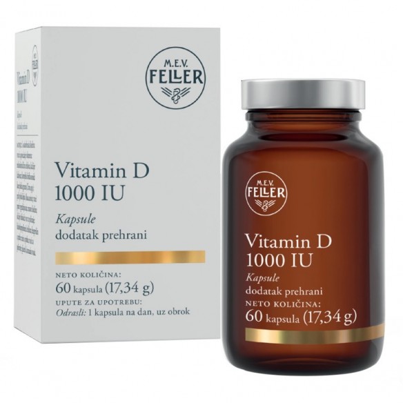M.E.V. Feller Vitamin D 1000 IU