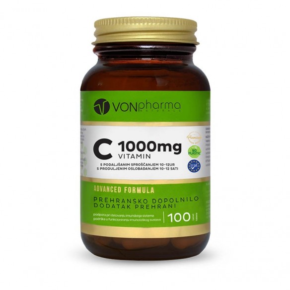 VonPharma Vitamin C 1000mg s produljenim oslobađanjem tablete