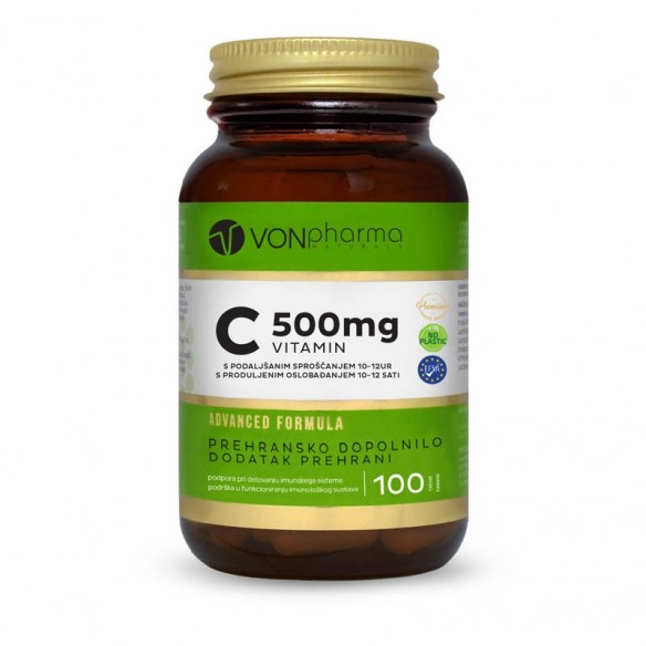 VonPharma Vitamin C 500mg s produljenim oslobađanjem tablete