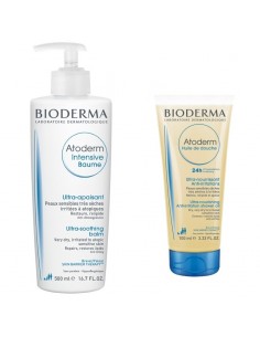 Bioderma Atoderm Intensive Baume 500 ml + Ulje za tuširanje 100 ml Promo pakiranje 2
